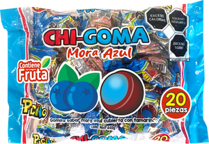 Chi-Goma Mora Azul 20 Pzas.