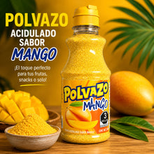 Cargar imagen en el visor de la galería, Polvazo Acidulado Sabor Mango 250g | Dulce Enchilado para Frutas y Snacks
