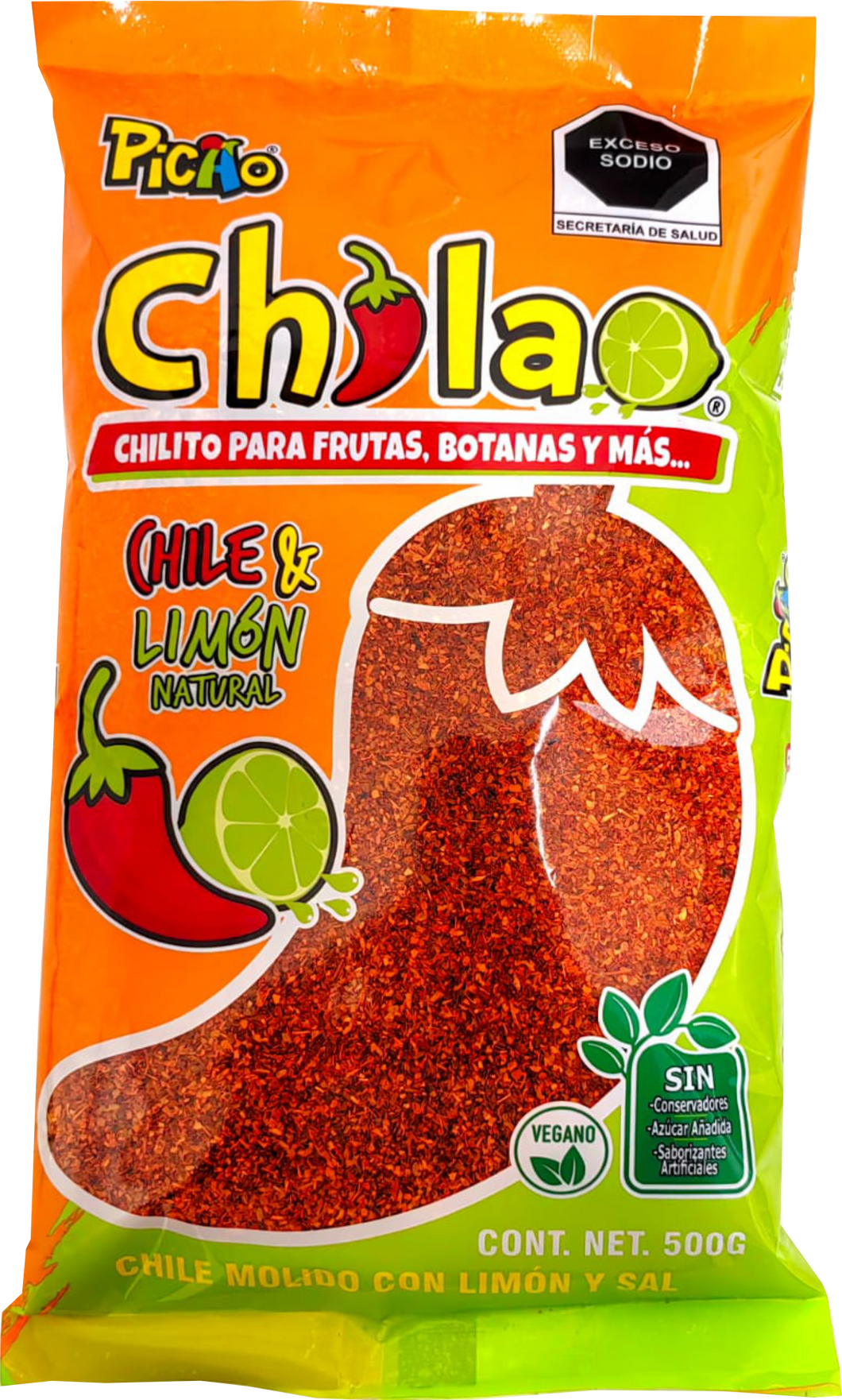 Chilao Chile Limon 500g.
