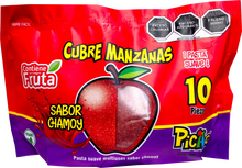 Cargar imagen en el visor de la galería, Bolsa Cubre Manzana Chamoy 10pz

