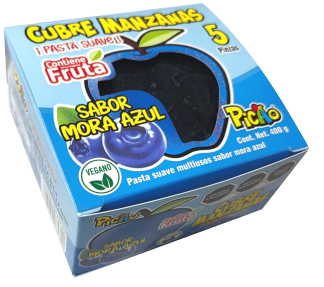 Cubre Manzana Mora Azul 5/400g.