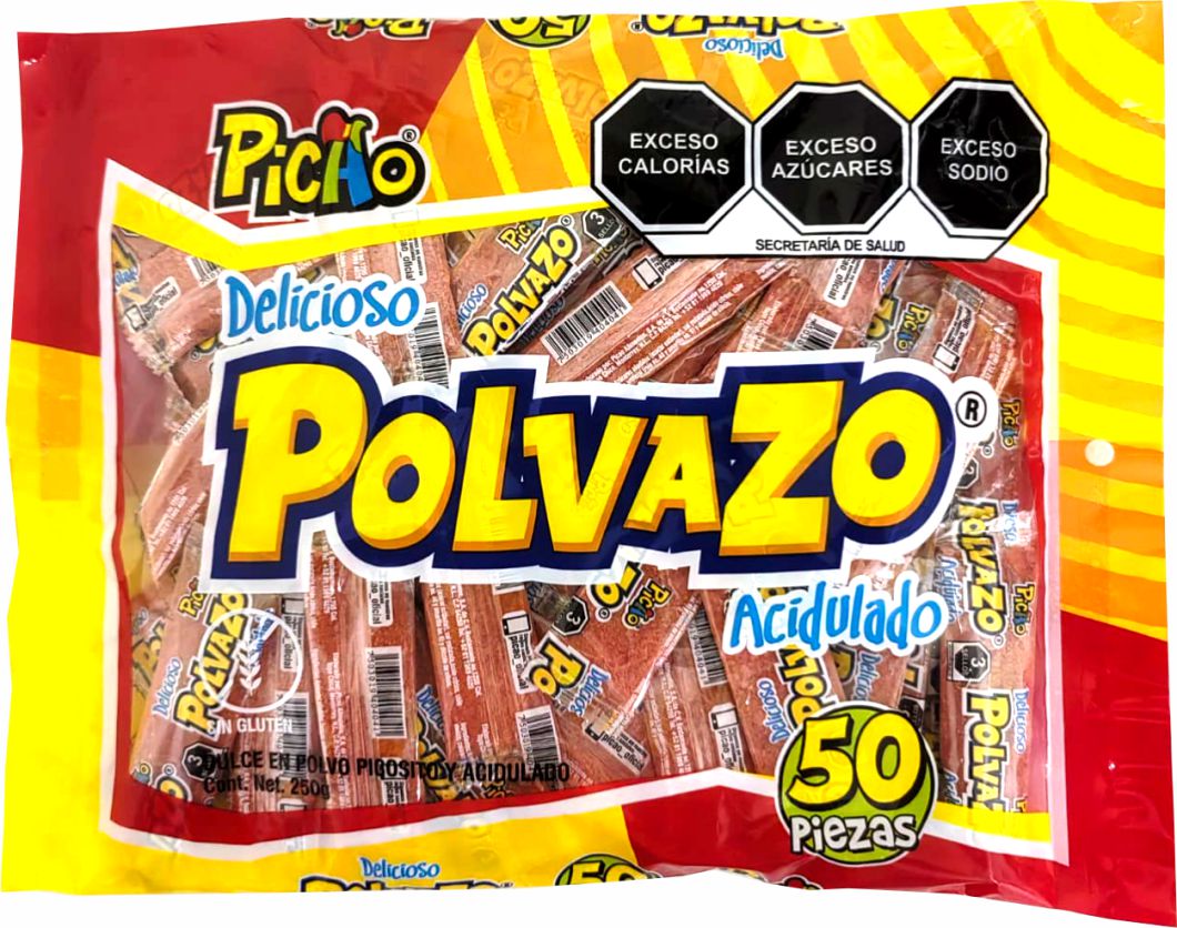 Polvazo Acidulado 50 Pzas.