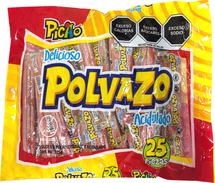 Polvazo Acidulado 25 Pzas.