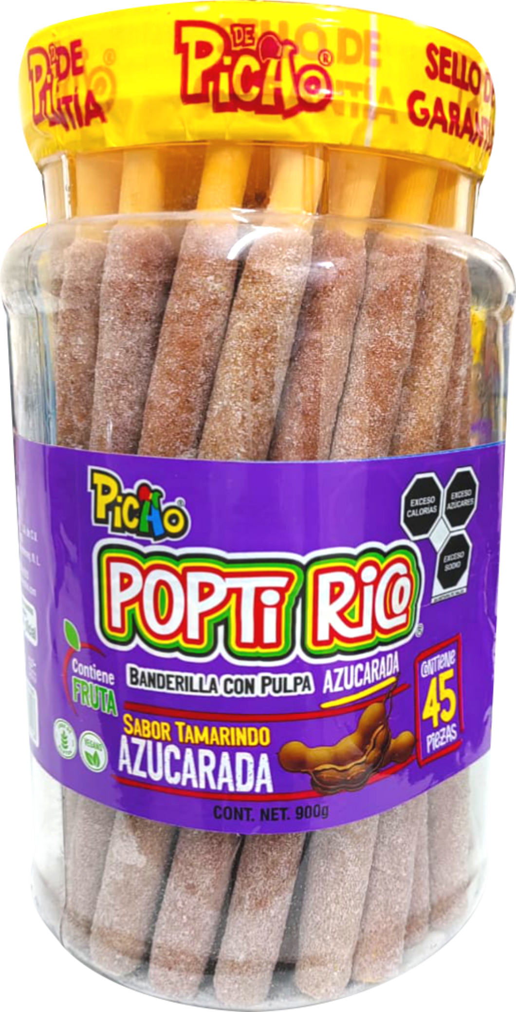 Vitrolero Poptirico Azúcarado 45pz.