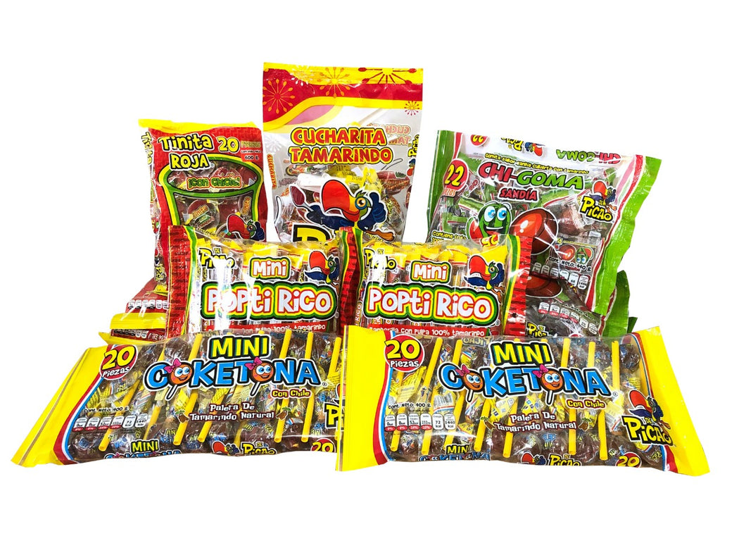 Combo Piñata  para 50 Bolsitas (Incluye bolsita y listón)
