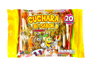 Cucharita Bi-sabor Tamarindo y mango 20 pzas.