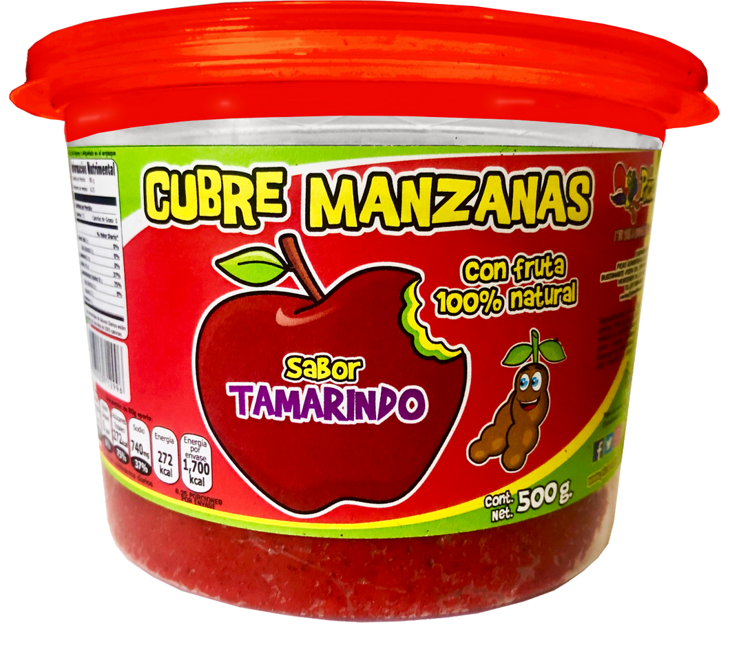 Bote Cubre Manzana Tamarindo 500g.