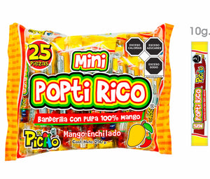 Mini Poptirico Mango 25 Pzas.